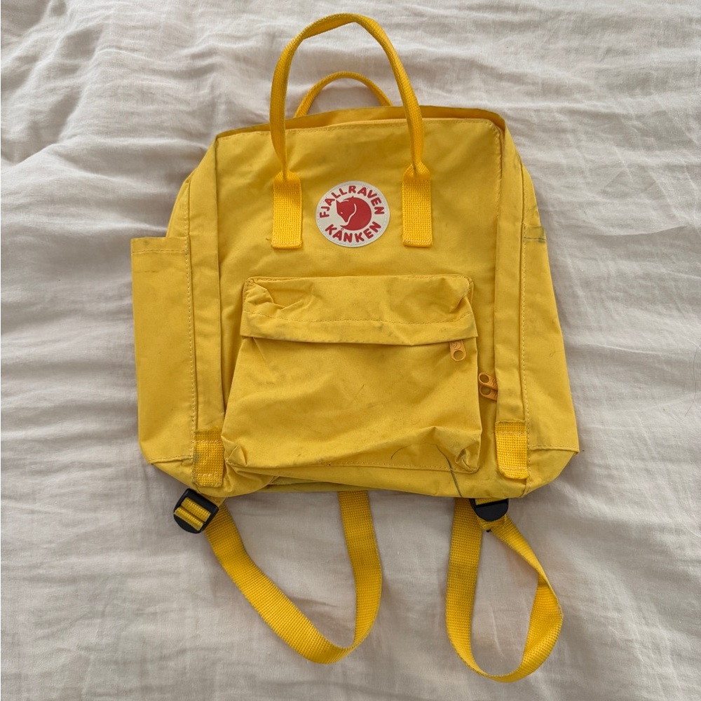 Fjallraven Kanken Backpack Yellow